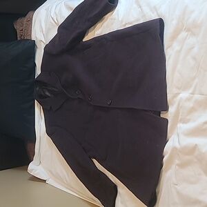 Lauren Ralph Lauren Burgundy Wool Cashmere Blend, Beautiful Condition, Size 44R